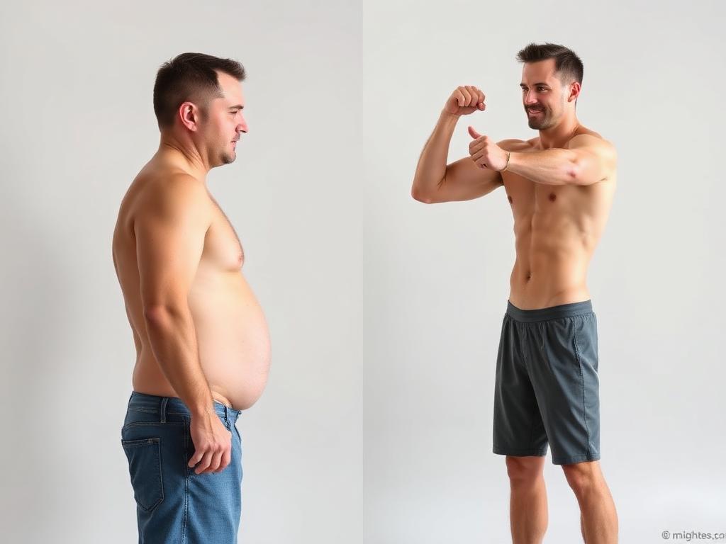 Antes e depois — transformação 2